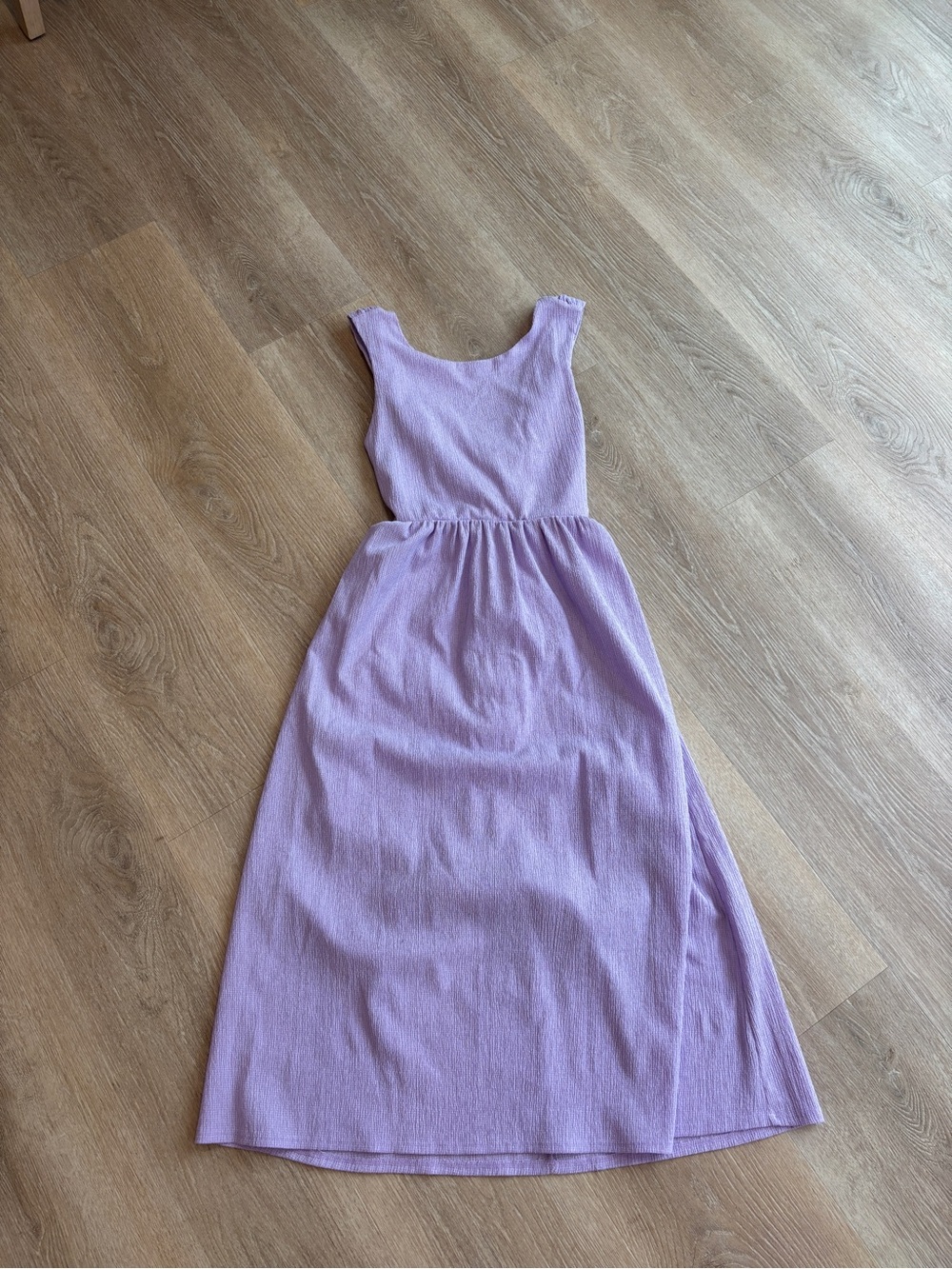 Purple Midi Dress